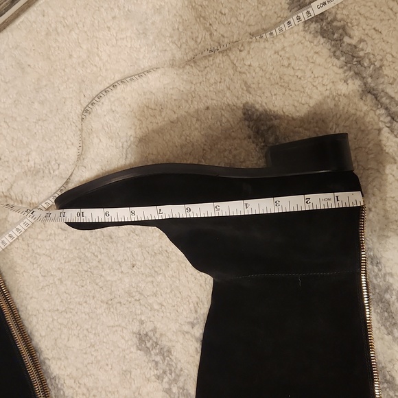 Lola Cruz black suede over the knee boots - Picture 10 of 10